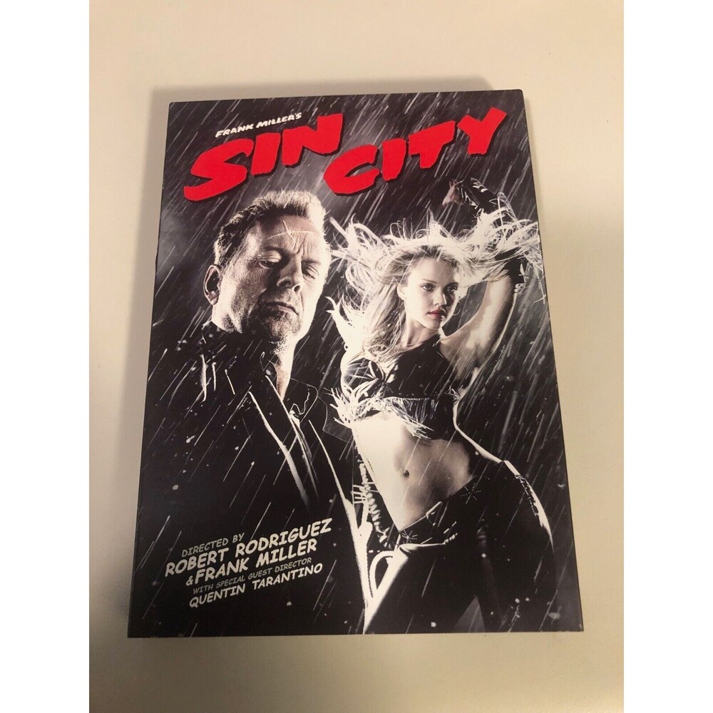 Sin City DVD 2005 Bruce Willis Mickey Rourke Jessica Alba Brittany Murphy